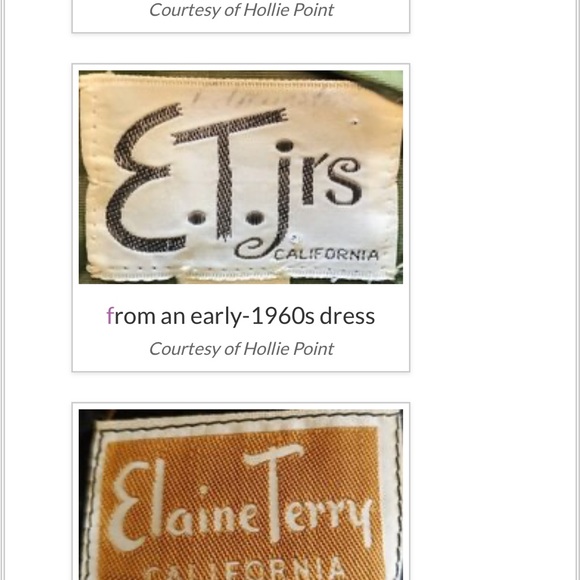 VINTAGE E.T. Jrs Elaine Terry Swimg Dress Cream Chiffon Early 60’s New! Size XS - Picture 12 of 15